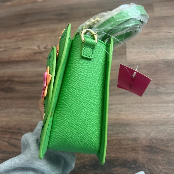 NWT Betsey Johnson Kitsch XO Desert Cactus 3D faux leather crossbody bag - Picture 6 of 14